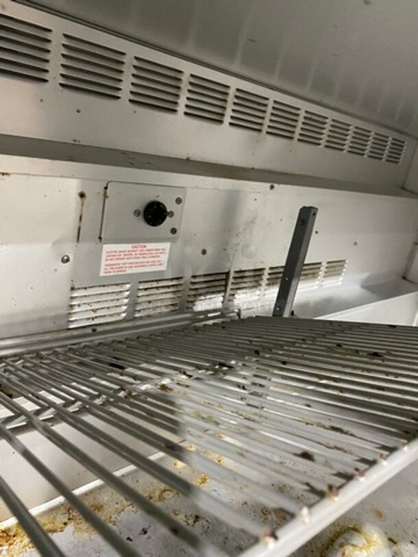 Beverage Air Commercial 2 Door Lowboy/ Worktop Cooler! Stainless Steel! On Casters! Model: UCR60A SN: 7004322 115V 60HZ 1 Phase - Image 6 of 8