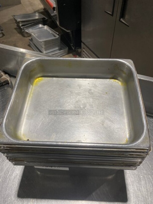 Commercial Steam Table/ Prep Table Food Pans! All Stainless Steel! 11x Your Bid! - Image 3 of 6