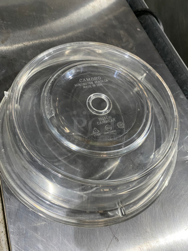 ALL ONE MONEY! Cambro Clear And White Food/Plate Covers! - Image 6 of 7