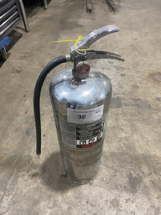 ULINE Hand Fire Extinguisher Model W02-1 No. AC-23951 - Image 1 of 4