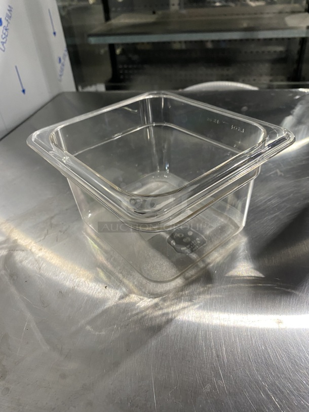 (x12) NEW! WINCO Food Pan 1/6 size 4" MODEL: SP7604 12X Your Bid! - Image 6 of 7