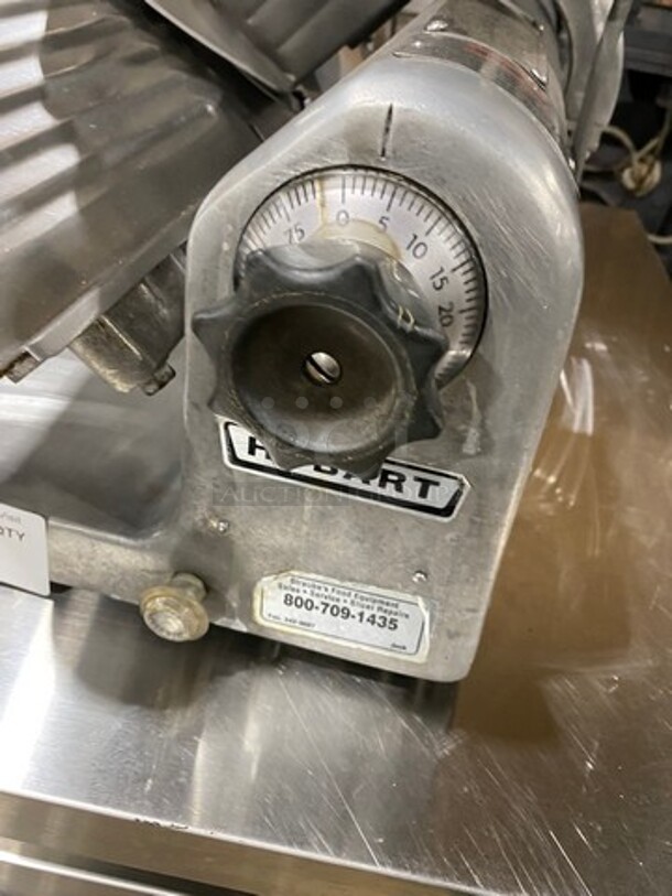 Hobart Commercial Countertop Deli/ Meat Slicer! All Stainless Steel! - Image 6 of 8