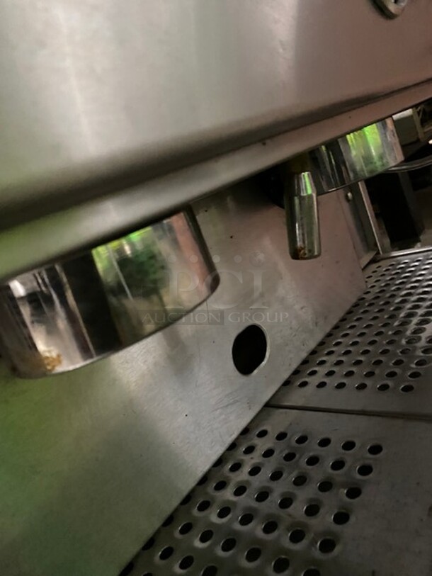 CMA Countertop 2 Group Espresso Machine! All Stainless Steel! Model: AEP2N SN: 99763! 120V! - Image 7 of 10