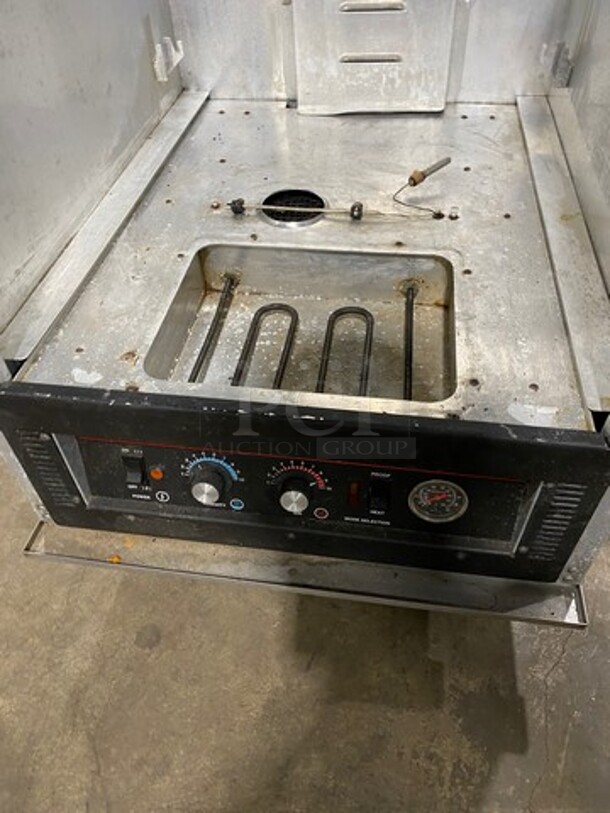 Cres Cor Commercial Single Door Food Warmer/Proofer Cabinet! Stainless Steel! On Casters! Model: 121PHUA11D SN: DAIJ172721563 120V 60HZ 1 Phase - Image 7 of 8