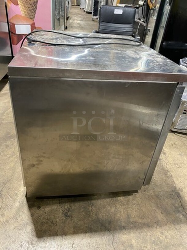Continental Commercial 2 Door Lowboy/Worktop Cooler! All Stainless Steel! On Small Casters! Model: SW36N SN: 159A1879 115V 60HZ 1 Phase - Image 2 of 8