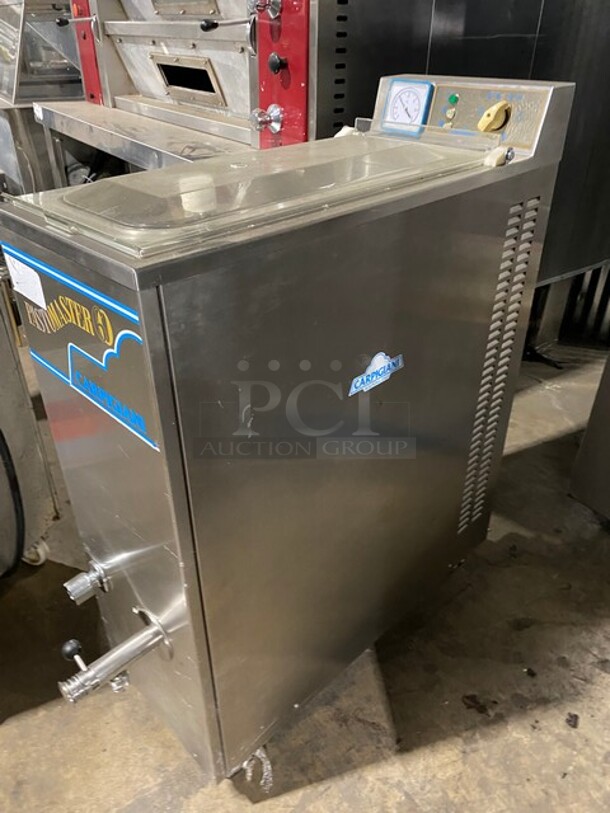 Carpigiani Commercial Floor Style Pasteurizer Machine! All Stainless Steel! Model PASTOMASTER60 Serial 470888! 220V 3Phase! On Casters! - Image 2 of 10