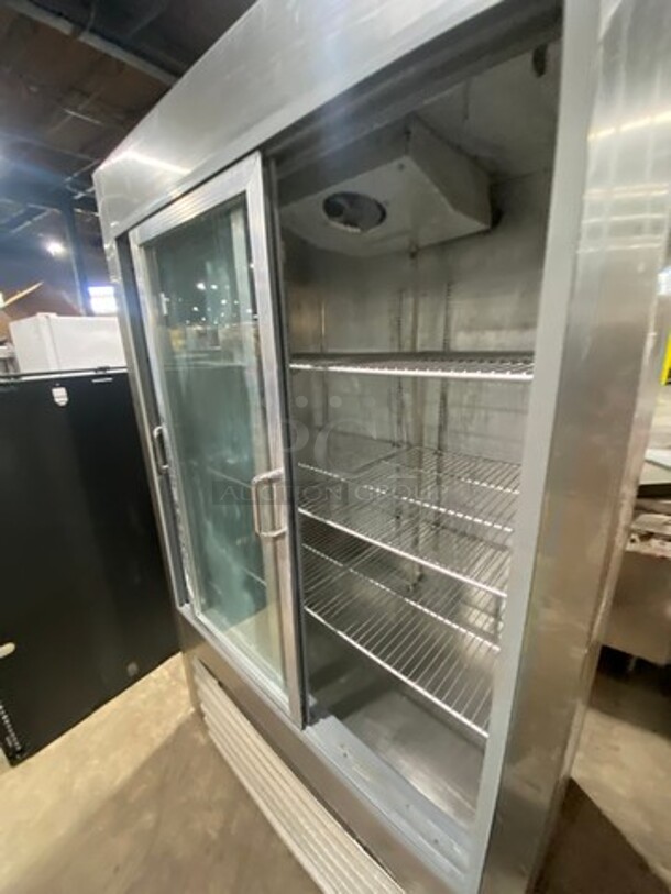 National Refrigeration Commercial 2 Door Reach In Freezer! with View Through Doors! With Racks! All Stainless Steel! - Image 5 of 8