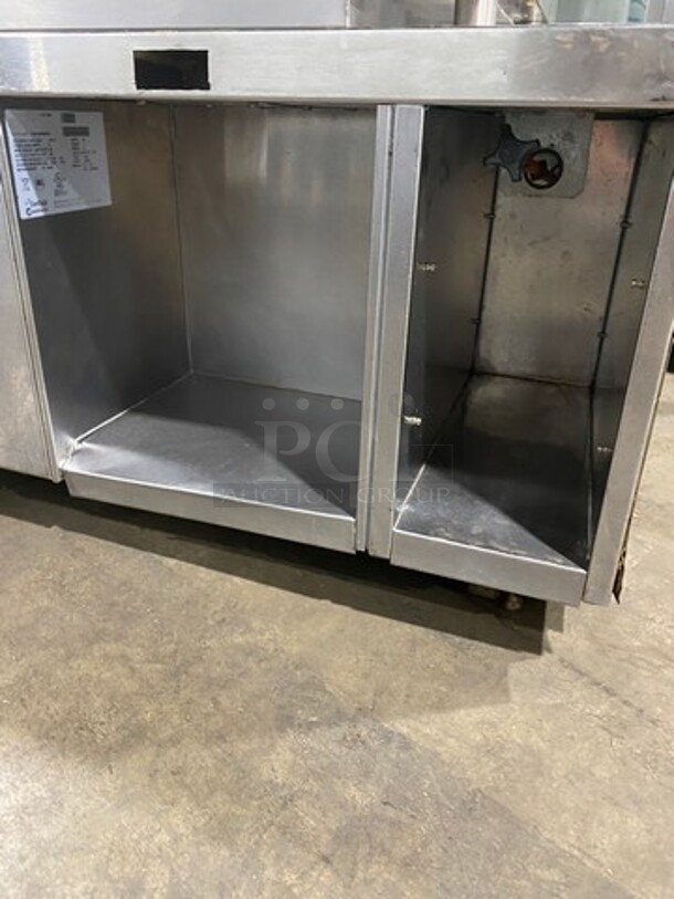 Delfield Commercial Refrigerated 2 Drawer Chef Base! All Stainless Steel! On Casters! SN: 1509150000570 115V 60HZ 1 Phase - Image 7 of 10