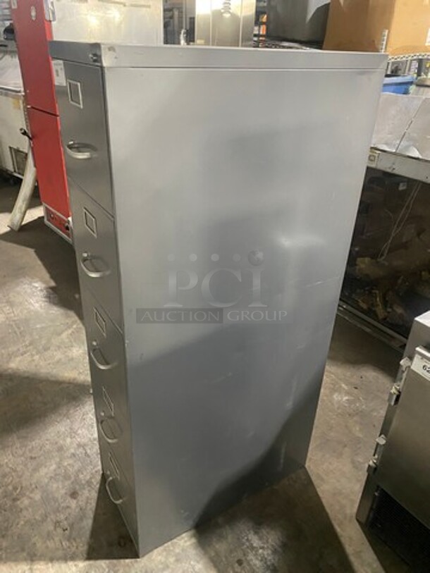 Solid Grey 5 Drawer Filing Cabinet! - Image 2 of 5