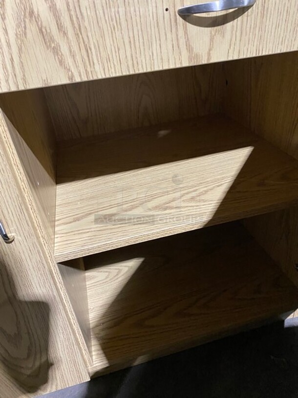 Custom Wooden Prep/Storage Cabinet! - Image 9 of 9