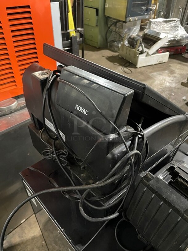 Royal Touchscreen Cash Register! MODEL TS1200MW SN:150901462 115V/60Hz - Image 3 of 7