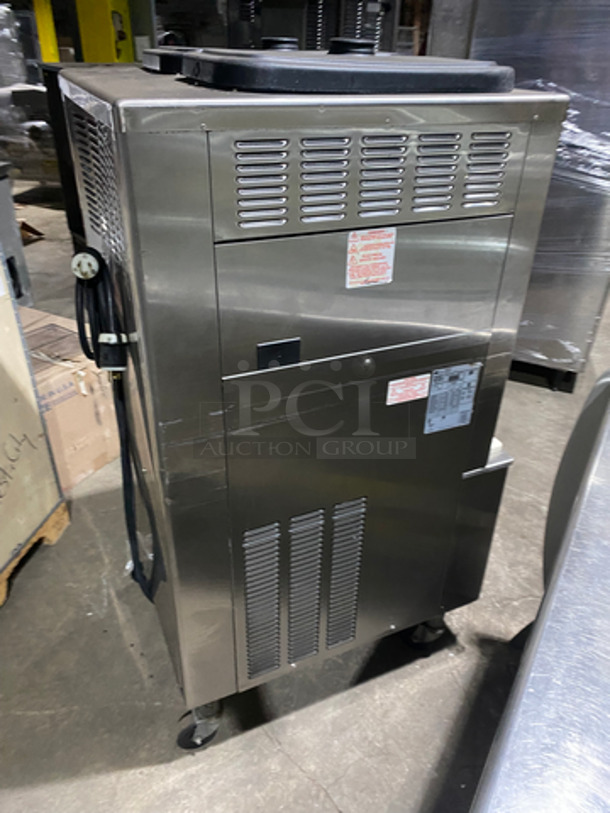 Taylor Commercial 2 Flavor Frosty/Coolatta/Slushie Making Machine! With Milkshake Mixing Attachment! All Stainless Steel! On Casters! Model: 342D27 SN: K6106162 208/230V 60HZ 1 Phase - Image 3 of 11