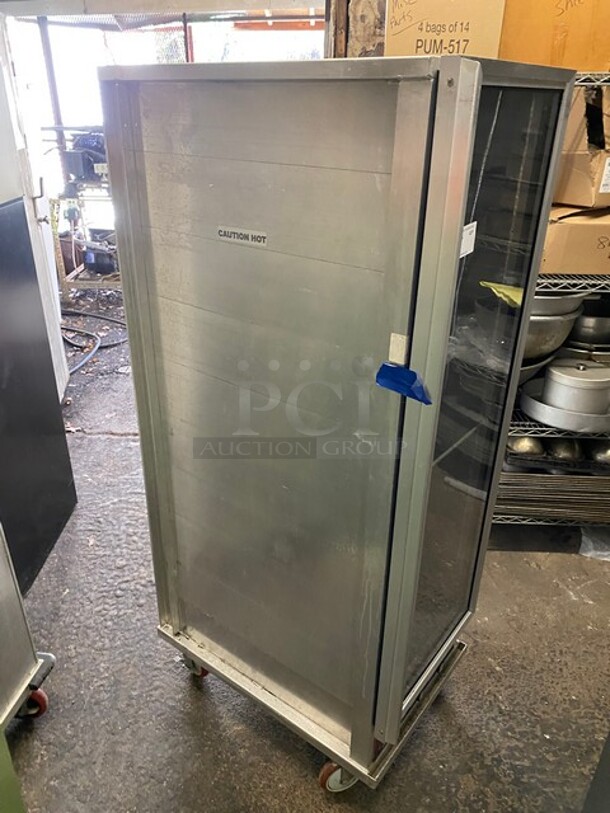 Win Holt Full Height Insulated Mobile Heated Cabinet! Working When Removed! MODEL INHPL-1836C 120V  - Image 4 of 8