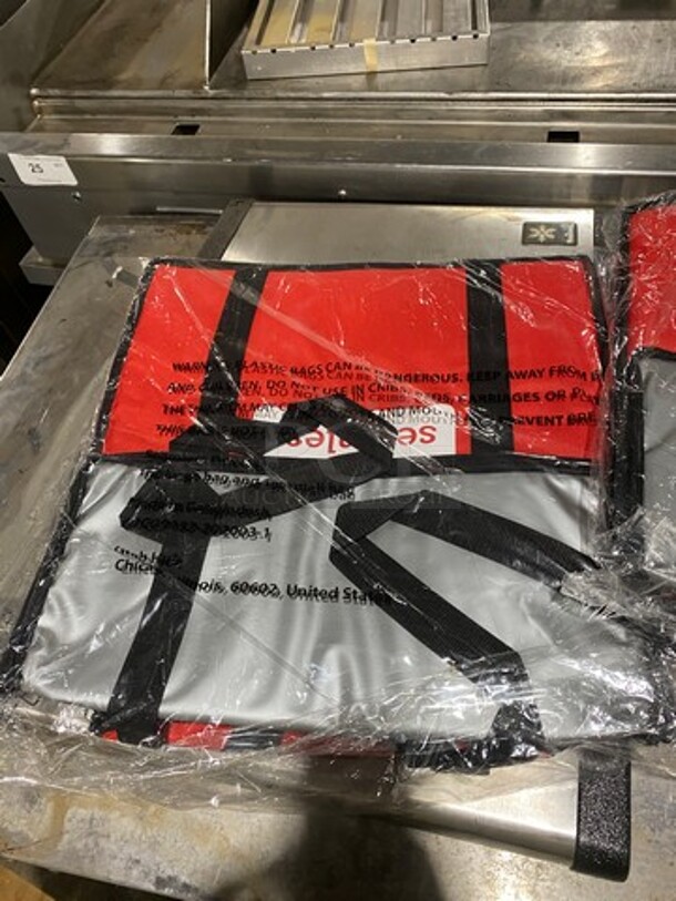 NEW! Assorted Size Insulated Food/ Pizza Delivery Bag! 2x Your Bid! - Image 2 of 2