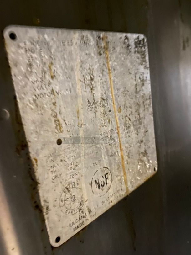 Wolf Commercial Natural Gas Powered 2 Burner Stock Pot Range! All Stainless Steel! On Casters! - Image 10 of 11