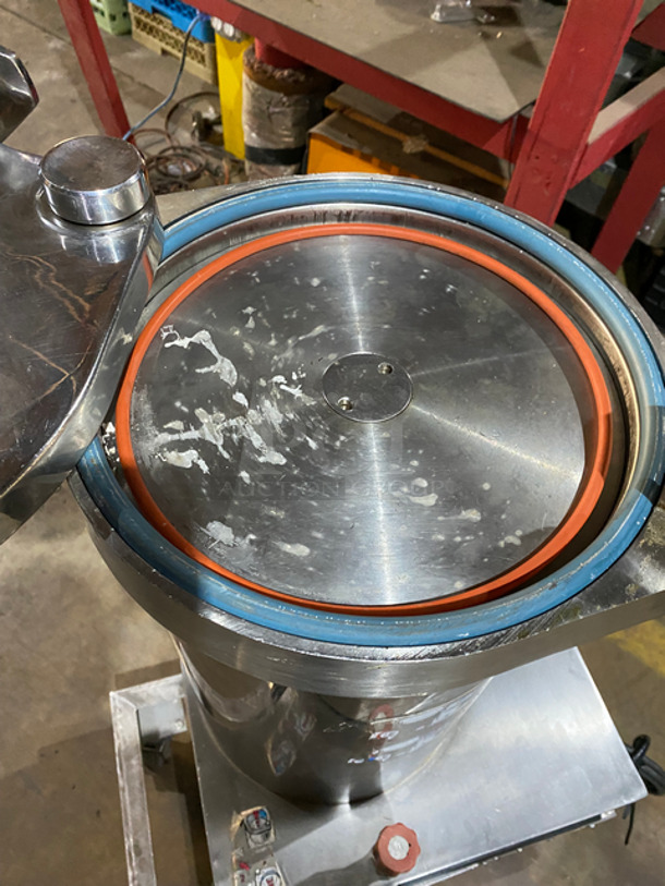 Smith Commercial Automatic Sausage Stuffer! All Stainless Steel! On Casters! - Image 5 of 9