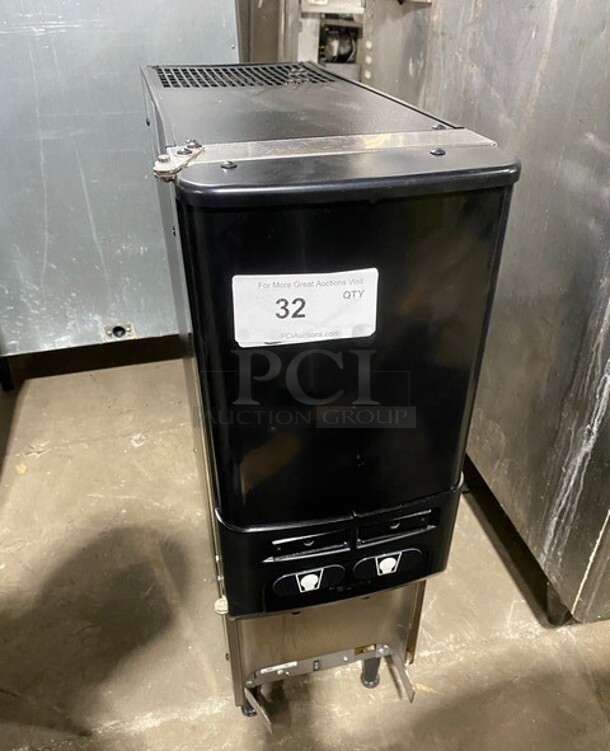 NICE! Bunn Commercial Countertop Drink Dispenser! On Small Legs! Model: JDF2S SN: JDF0057913 120V 60HZ 1 Ph
