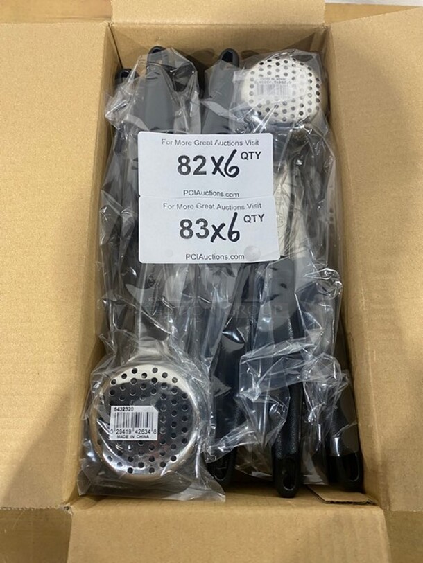 Stainless Steel Perforated Laddle! 6x Your Bid! - Image 1 of 8