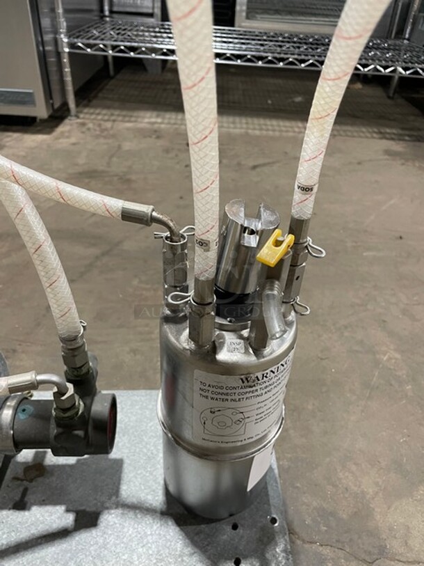 WOW! Regal Beloit GE Commercial Carbonator! 230V 1 Phase! Model: 5KH32DNB471X SN: YXJ170033! - Image 6 of 8