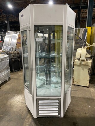 Federal Industries Metal Commercial Pie Cooler Merchandiser! MODEL 100SC SN:62301 115V 1Ph