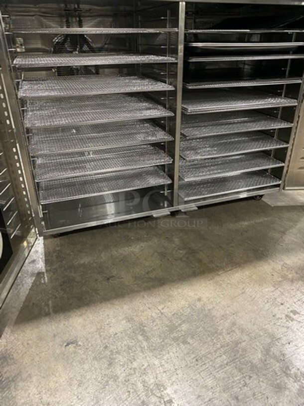NICE! Bench Food Commercial 2 Door Horizontal Dehydrator! All Stainless Steel! On Casters! Model: 32HCUD SN: 58874556094 220/240V 60HZ 1 Phase - Image 5 of 11