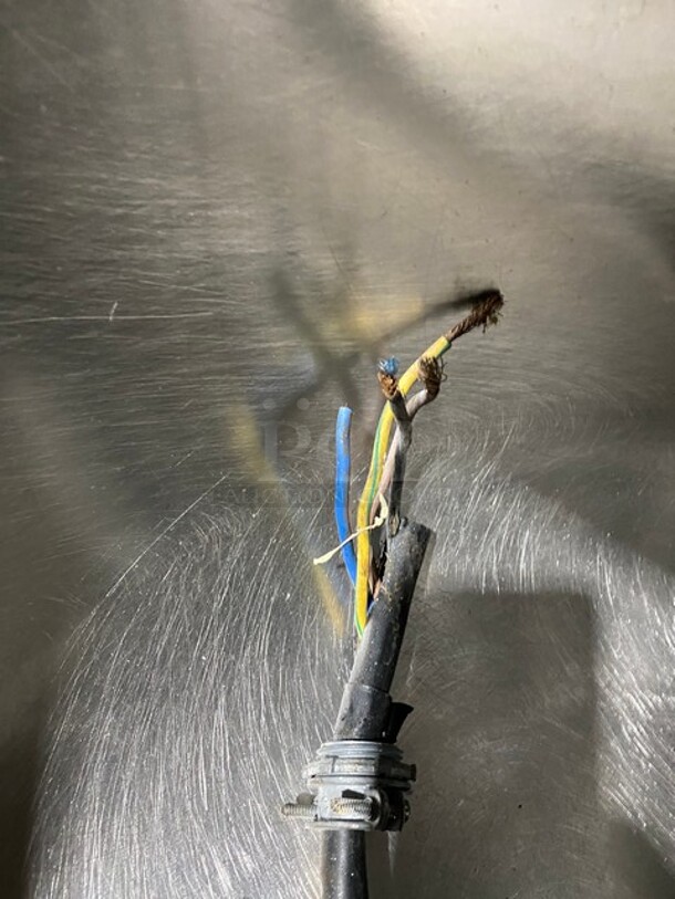 Nice! Thunderbird ASP-80 Metal Commercial Spiral Mixer w/ Stainless Steel Mixing Bowl and Dough Hook Attachment. 220 Volts, 3 Phase. - Image 8 of 8