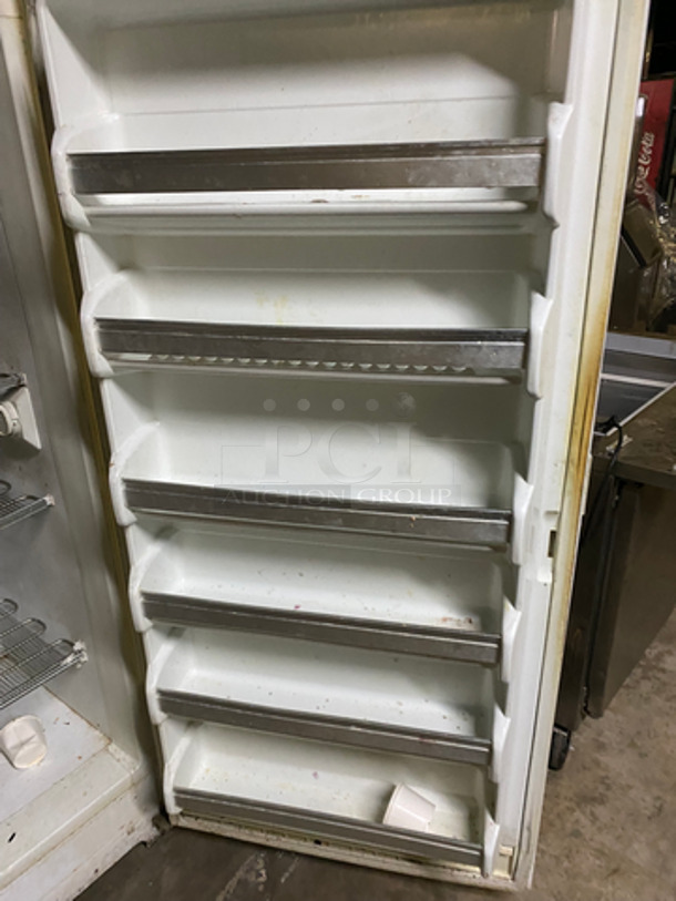 Frigidaire Single Door Freezer! With Racks And Shelves! Model: MFU21M3GW1 SN: WB81500720 115V 60HZ - Image 6 of 9