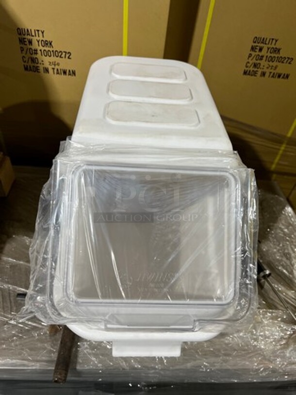NEW! Jiwins Countertop White Poly Ingredient Bin! - Image 5 of 5