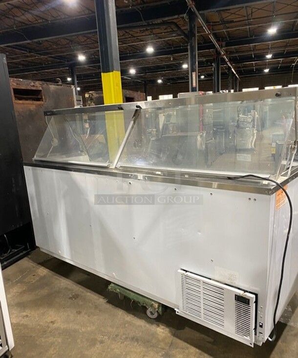 Global All Stainless Steel Ice Cream Dipping Cabinet! Working When Removed! MODEL CKDC87VBR - Image 3 of 8