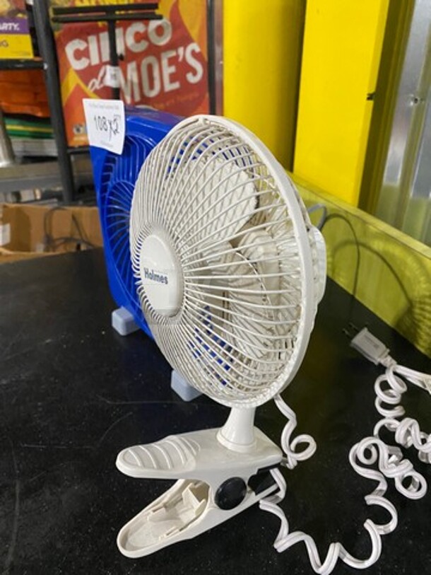 Holmes Small Countertop Fans! 2x Your Bid! - Image 2 of 7