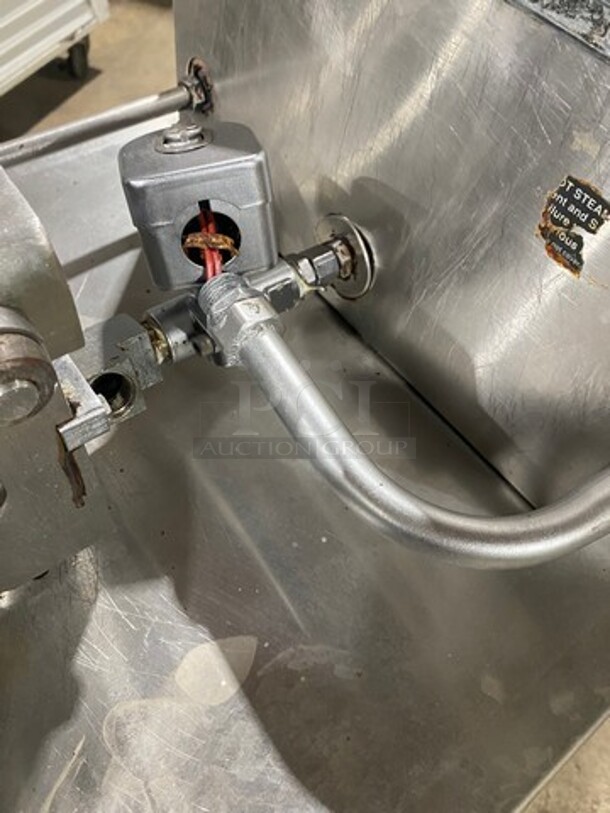 WOW! BKI Commercial Electric Powered Pressure Fryer! All Stainless Steel! On Casters! Model: LPFF SN: 2326 208V 60HZ 3 Phase - Image 10 of 11