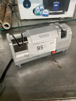 Galaxy Countertop Electric Powered Knife Sharper! Model: WT28F 120V