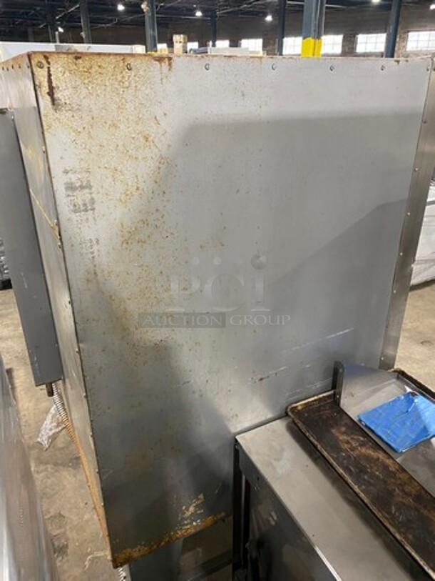 WOW! Elektro Grant Commercial Electric Powered Baking/ Pizza Oven! All Stainless Steel! On Casters! Model: GP32HHH SN: 3310 208/220V 3 Phase - Image 4 of 12