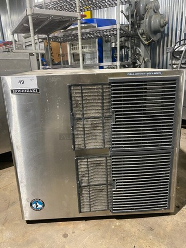 Hoshizaki Commercial Ice Making Machine Head! All Stainless Steel! Model: KMD850MAH SN: U20237M 208/230V 60HZ 1 Phase - Image 1 of 7