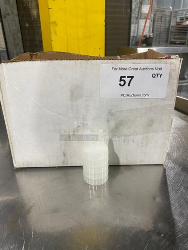 NEW! 2-Hole Plastic Lids For Squeeze Bottle! LIDS ONLY! - Image 1 of 5