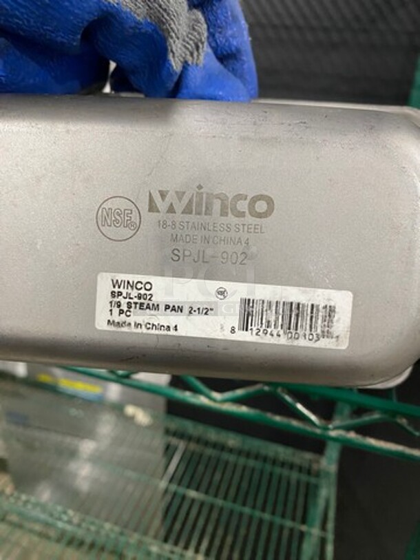 MISCELLANEOUS! Winco Commercial Steam Table/ Prep Table Food Pans! All Stainless Steel! Cambro Clear Poly Food Containers! 7x Your Bid! - Image 7 of 10