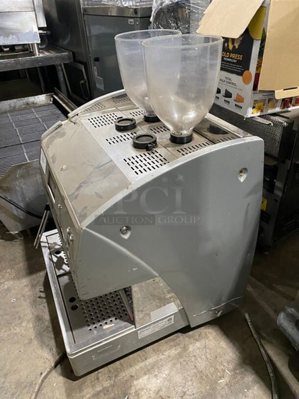 Commercial Countertop Espresso Machine! With Coffee Bean Grinder! All Stainless Steel! Model: AK2AA SN:360152 220/230V - Image 2 of 10