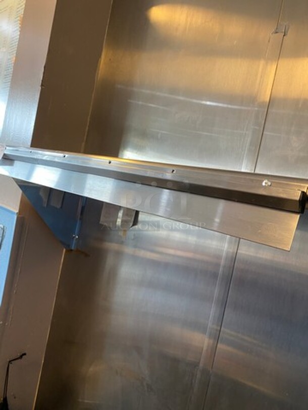 Commercial Solid Stainless Steel Wall Mount Shelf! - Image 4 of 6