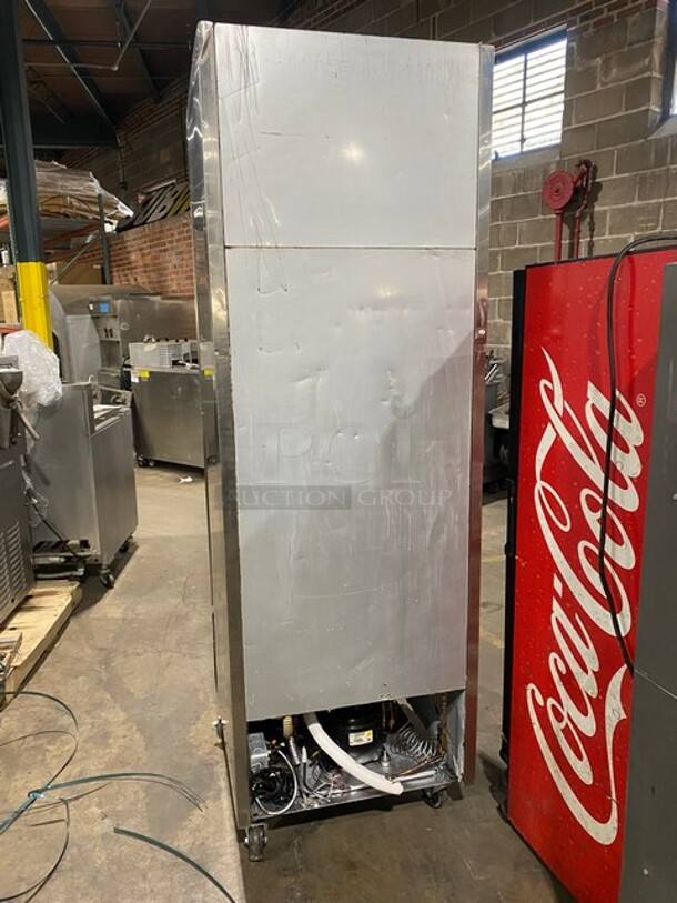 Turbo Air Commercial Single Door Reach In Freezer! Stainless Steel! On Casters! MODEL TSF23D SN:BE2F0006 115V 1PH - Image 4 of 10