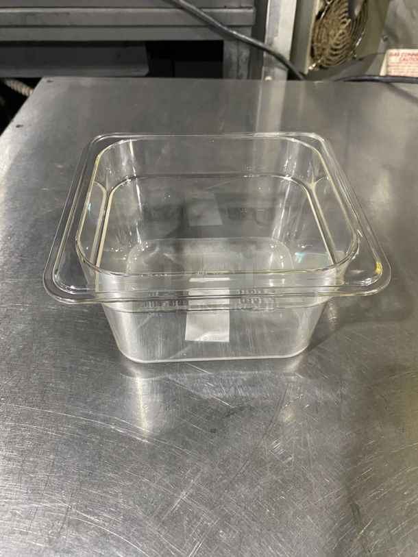  New In The Box! Winco 1/6 Poly Food Pans! 4 Inch Deep! 12 x You Bid! - Image 2 of 5