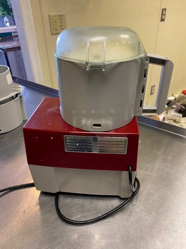 Robot Coupe Commercial Countertop Food Processor/Chopper Machine! All Stainless Steel! WORKING WHEN REMOVED! Model: R2N SN: 2471122803J12 120V - Image 3 of 9