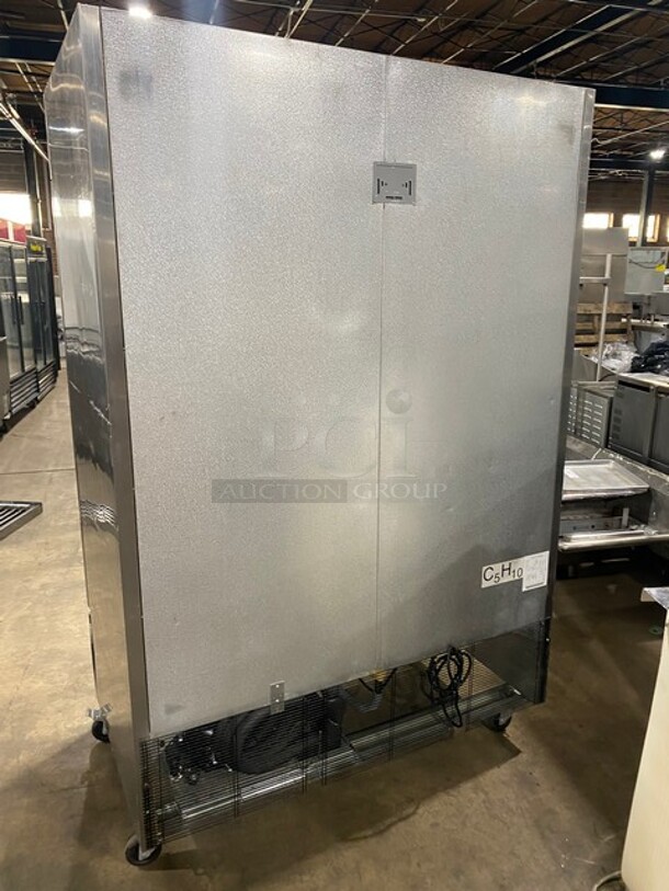 Atosa 2018 All Stainless Steel 2 Door Reach-in Vertical Freezer!! MODEL: MBF8503GR! 115V 1PH! On Casters!
 - Image 3 of 8