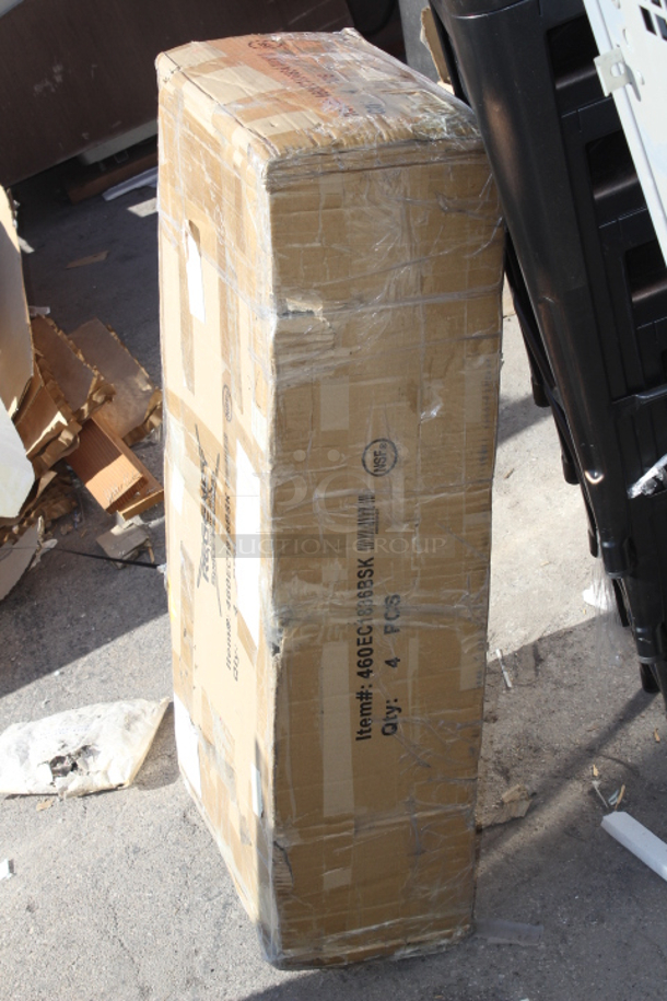 BRAND NEW SCRATCH & DENT! (4) Regency 18" x 36" NSF Chrome Shelf Baskets. 4x Your Bid.  - Image 3 of 4