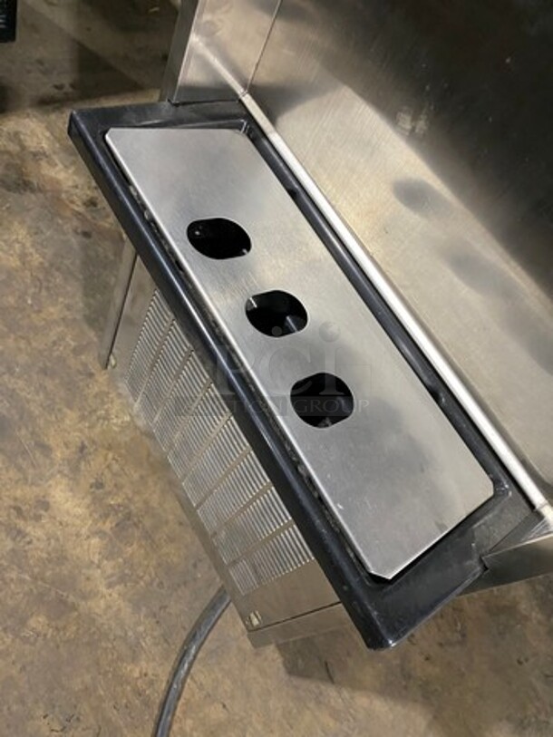 Electro Freeze 3 Handle Electric Powered Soft Serve Ice Cream/Yogurt Machine! All Stainless Steel Body! On Casters! Model: SL500132 SN: C2R1021 208/230V 60HZ 3 Phase - Image 7 of 10