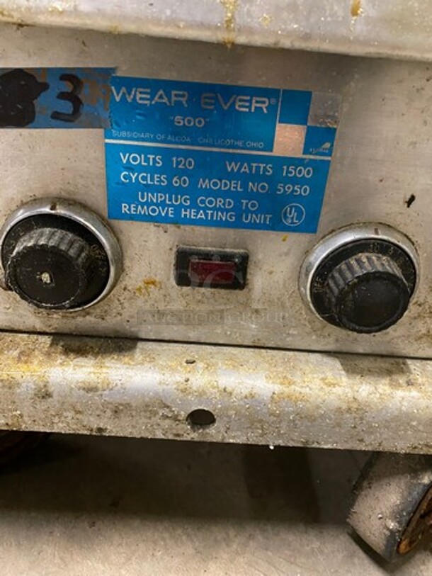 Wear Ever Commercial Warmer/ Proofer Cabinet! Holds Full Size Trays! All Stainless Steel! Model: 5950 - Image 11 of 11