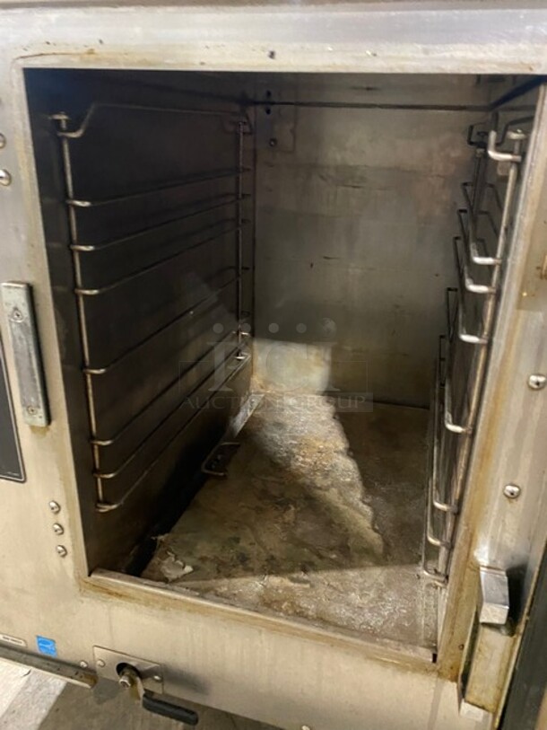 BEAUTIFUL! Accutemp Commercial Electric Powered Countertop Steamer! All Stainless Steel! Model E62083E15000250 Serial 50531! 208V 3Phase! WORKING WHEN REMOVED! - Image 5 of 8