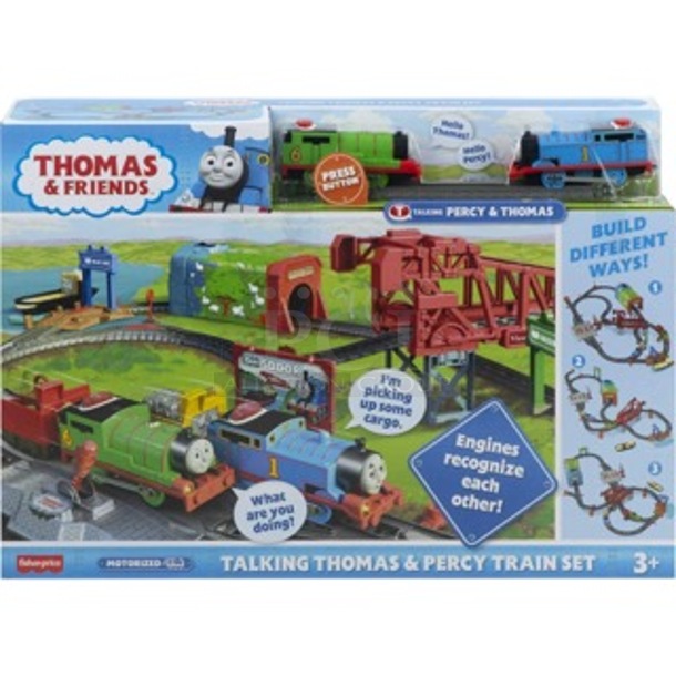 (1) Toy Story 4 MP3 Karoke W/ Light Show & (1) Thomas & Friends Talking & Percy Train Set, 42 Pieces 2x Your Bid - Image 1 of 2