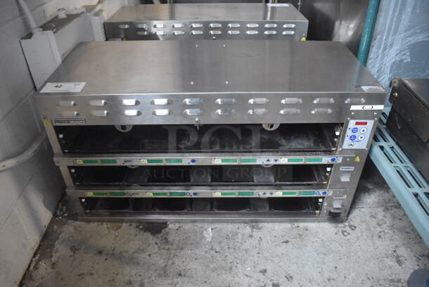 Prince Castle EHB34A Commercial Stainless Steel Electric Free Standing Warming Holding Bin With 2 Compartments. 208-240V. - Image 1 of 8