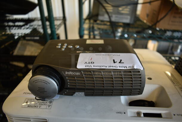 InFocus LP70 Projector.  - Image 1 of 7