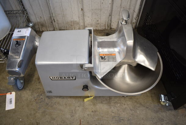 BRAND NEW SCRATCH AND DENT! Hobart 84145 5 lb. Buffalo Chopper Food Processor with Powder-Coated Aluminum Base, S Blade and #12 Hub. 115 Volts, 1 Phase. Tested and Working! - Image 3 of 9